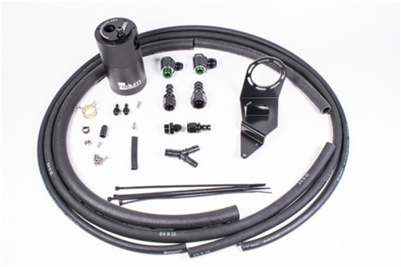 Subaru STI Air Oil Separator Kit - Radium Engineering - `02-`07 Subaru STI Air Oil Separator Kit - Radium Engineering - `02-`07